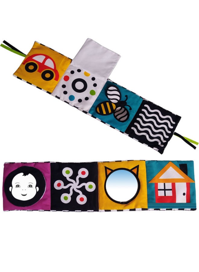 Baby Bed Hanging Cloth Book Bed Surround Visual Stimulation Early Education Educational Toys - Image 4
